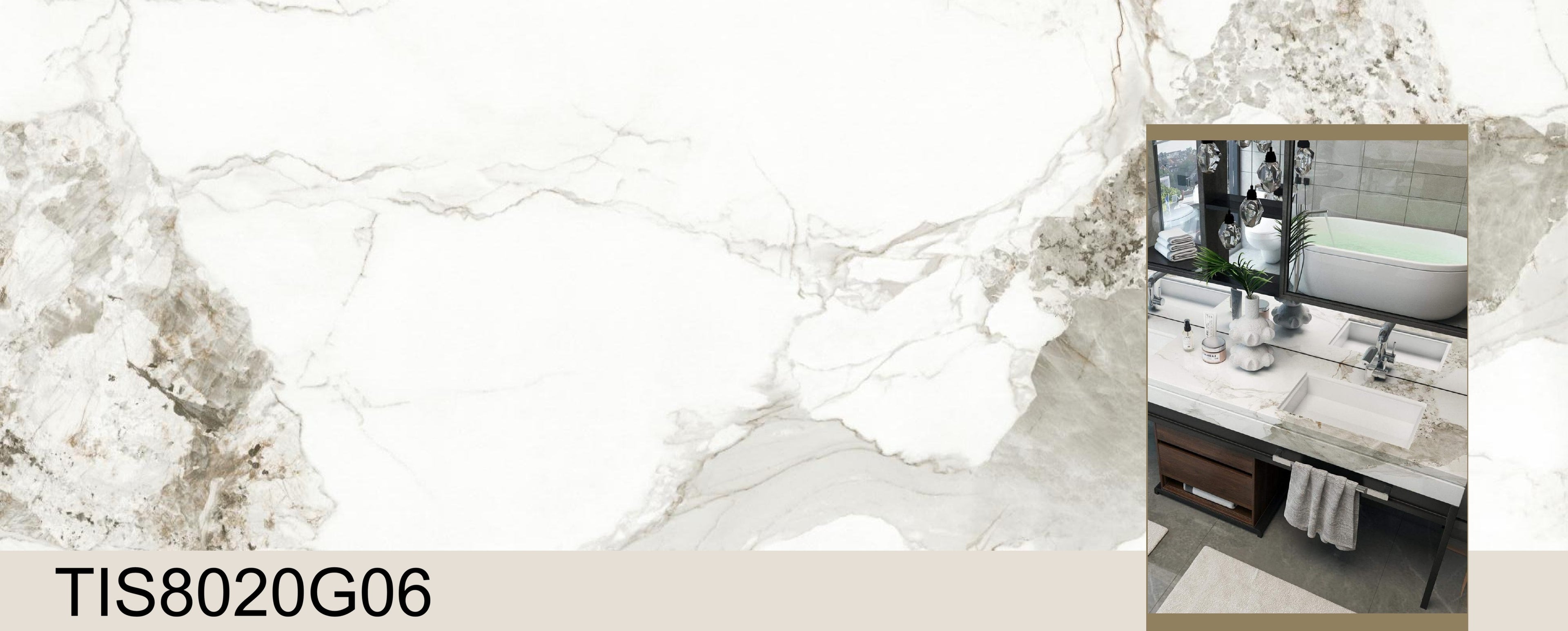 TIS8020G06 - Sintered Stone 800*2000*12mm Glossy
