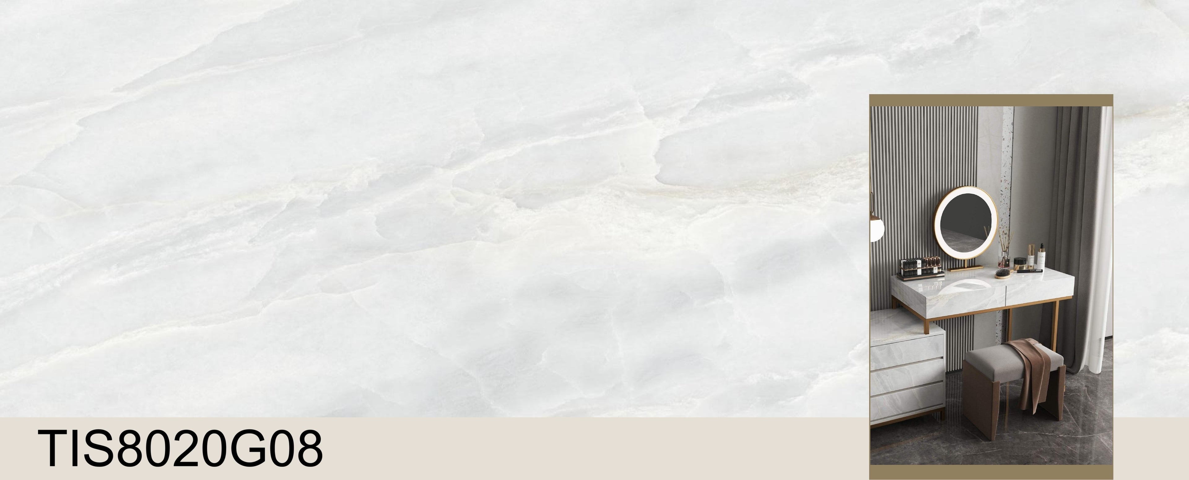 TIS8020G08 - Sintered Stone 800*2000*12mm Glossy