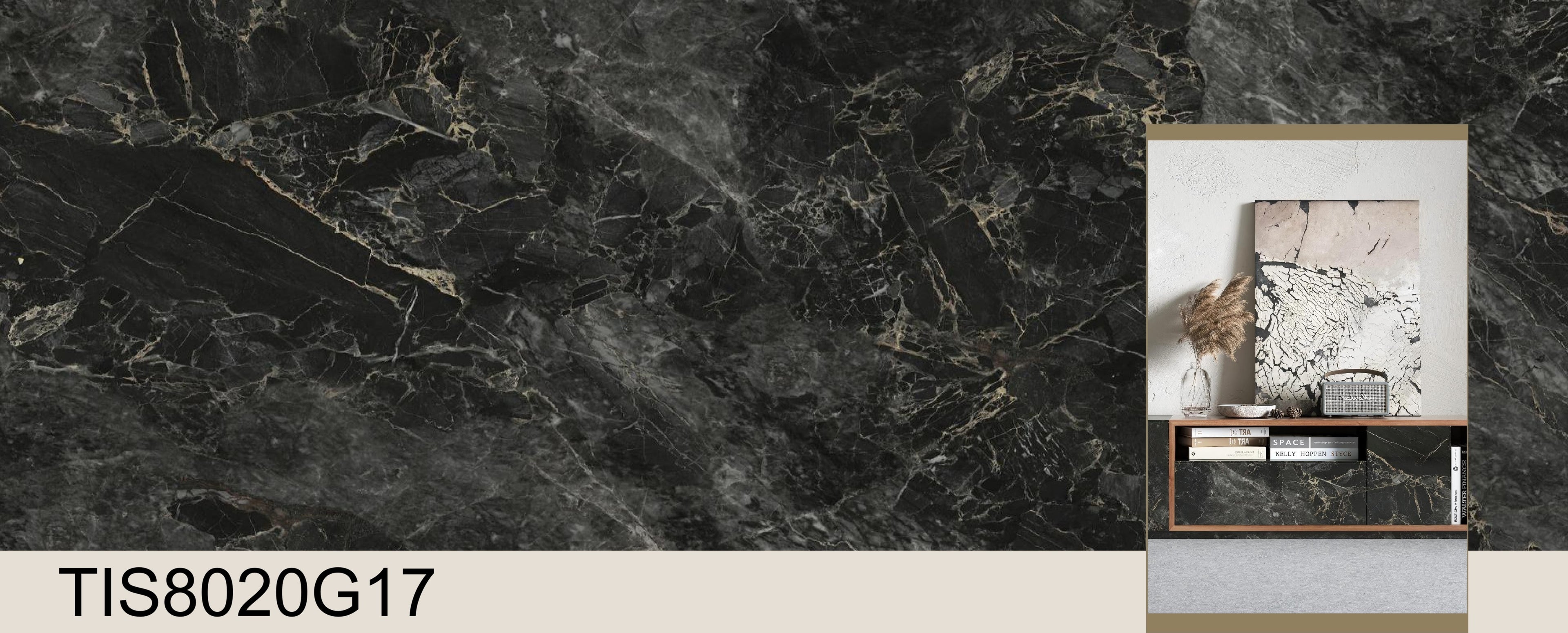 TIS8020G17 - Sintered Stone 800*2000*12mm Glossy