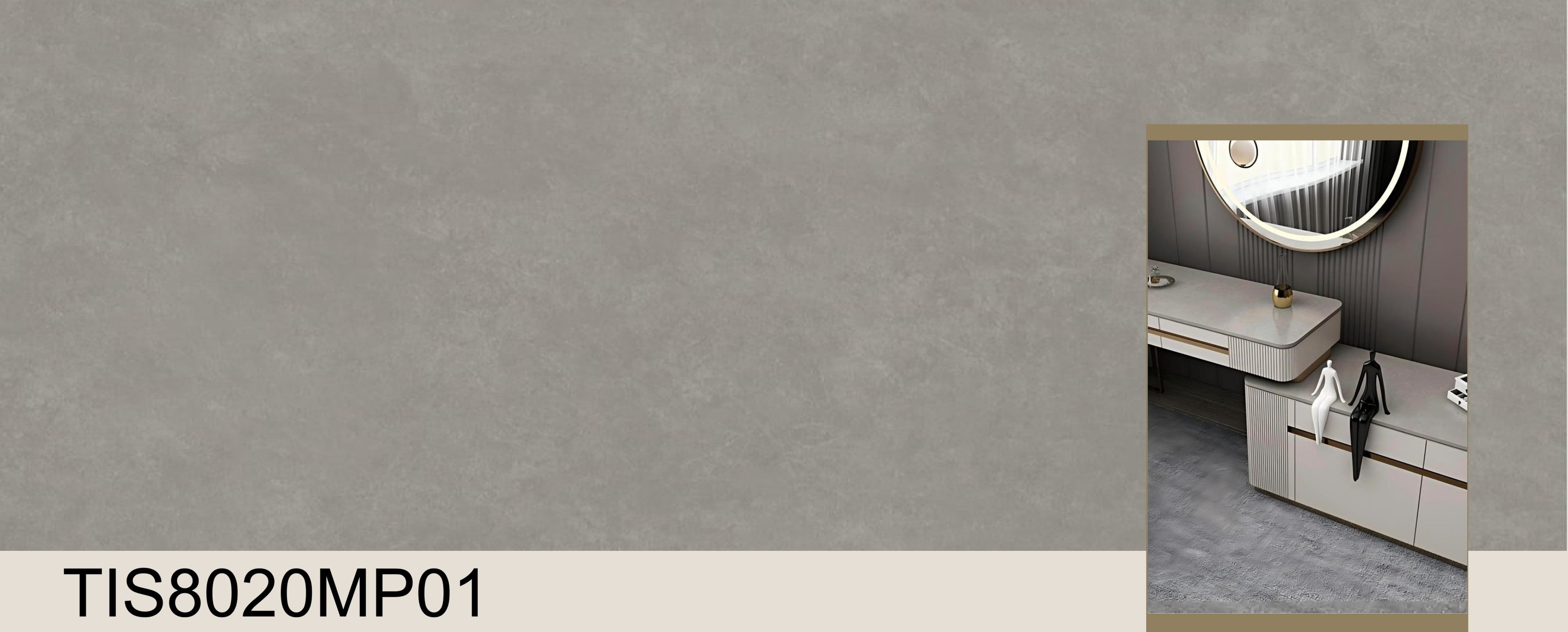 TIS8020MP01 - Sintered Stone 800*2000*12mm Matte